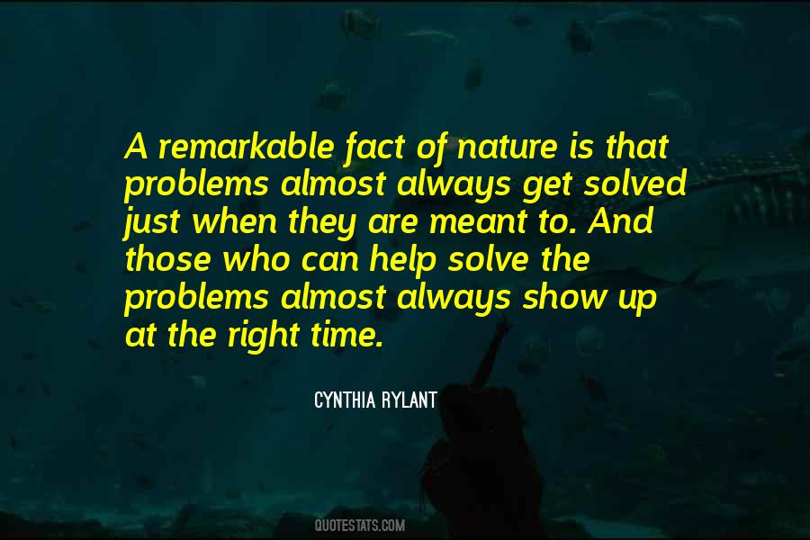 Problems Get Solved Quotes #81109
