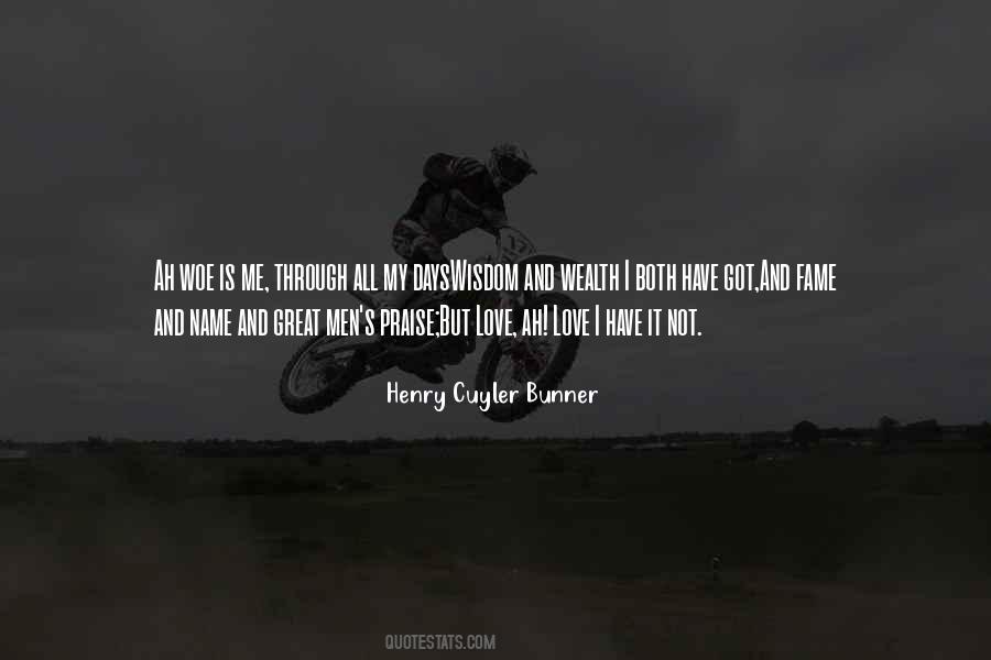 Love And Wealth Quotes #644652