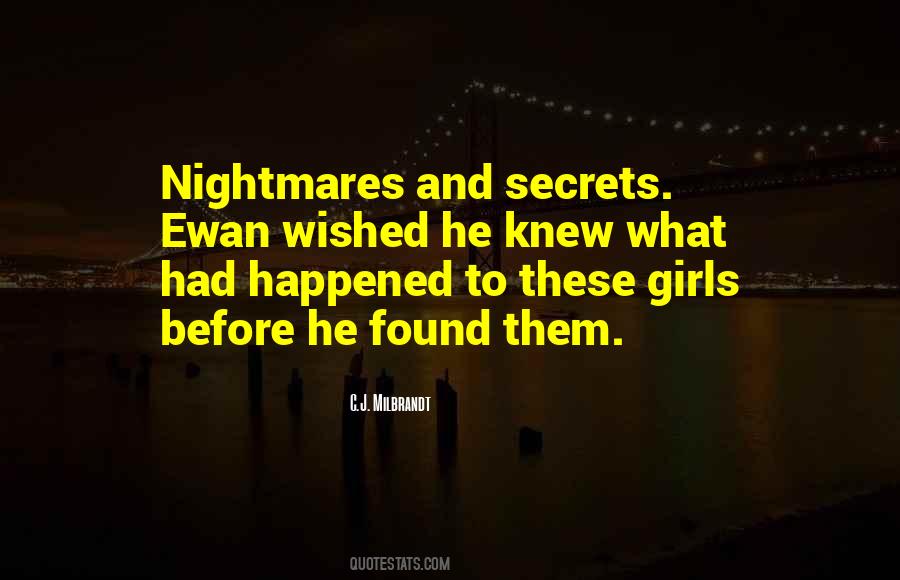 Nightmares And Dreams Quotes #504906