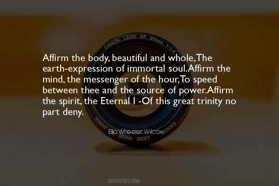 Earth And Soul Quotes #385056