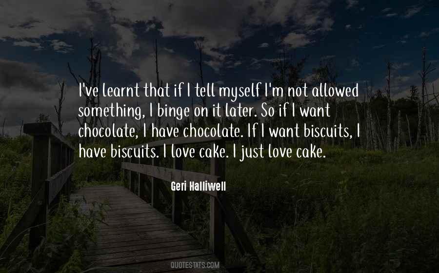 Cake Love Quotes #648439