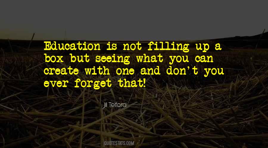 Filling Up Quotes #1015709