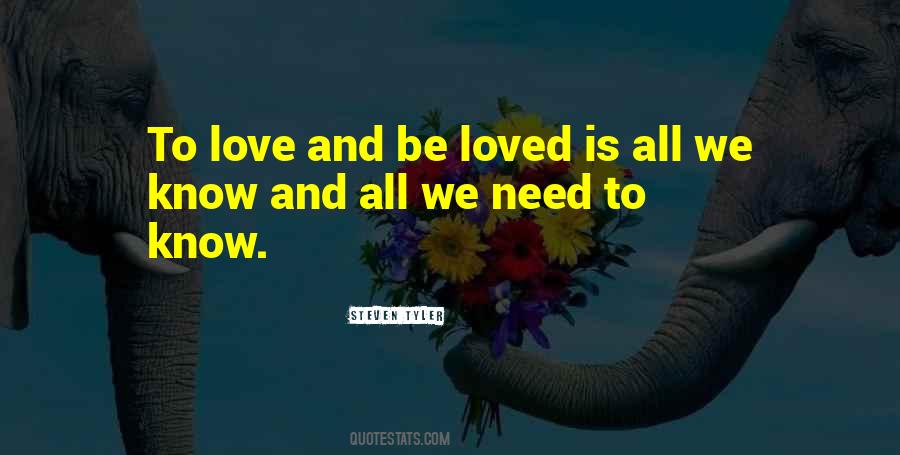 All We Need Is Love Quotes #1123917