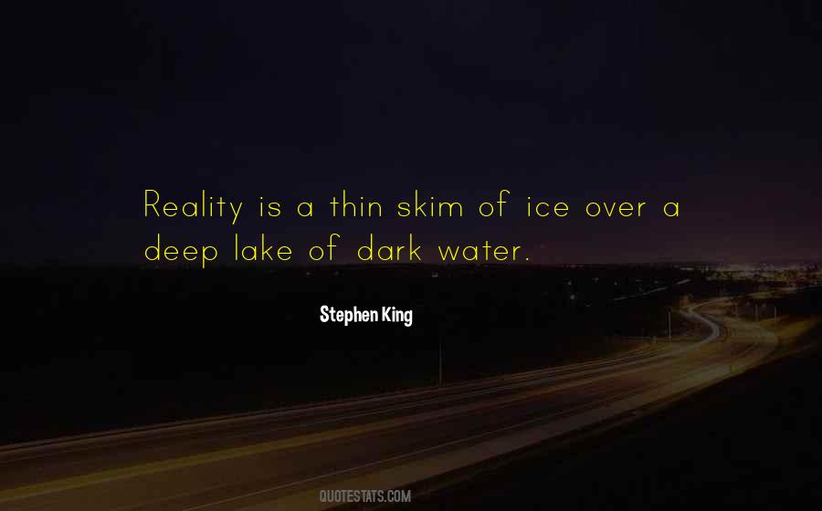 Quotes About Thin Ice #847422