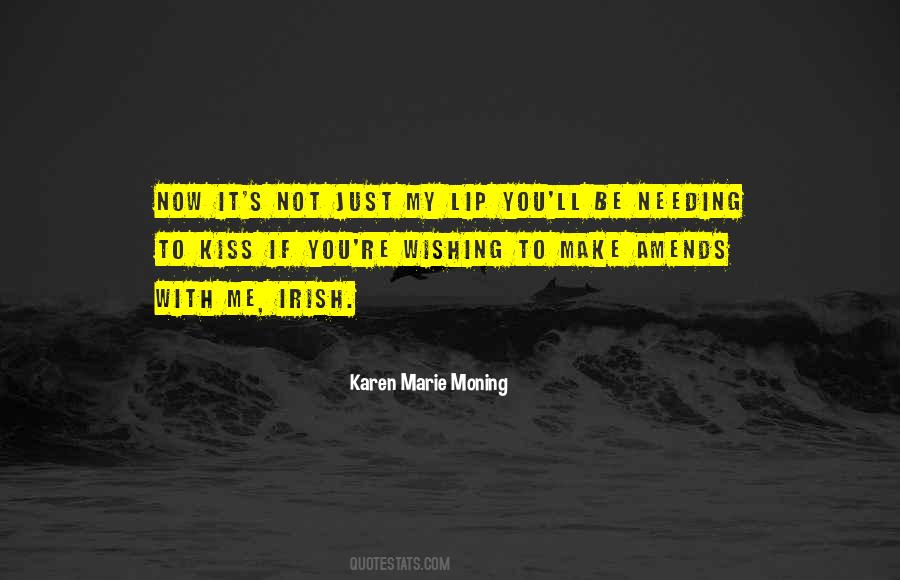 Irish Kiss Quotes #1256740