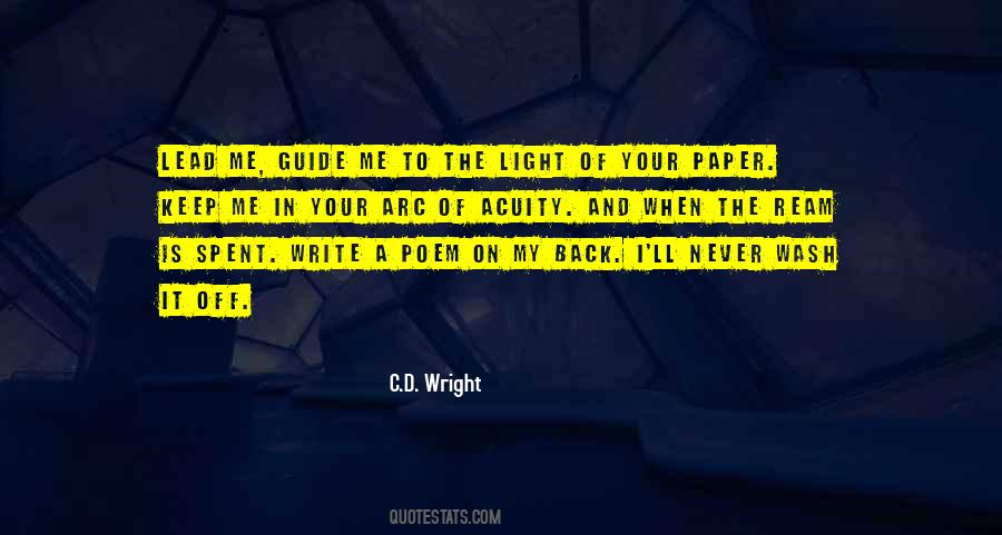 Keep The Light On Quotes #1589372