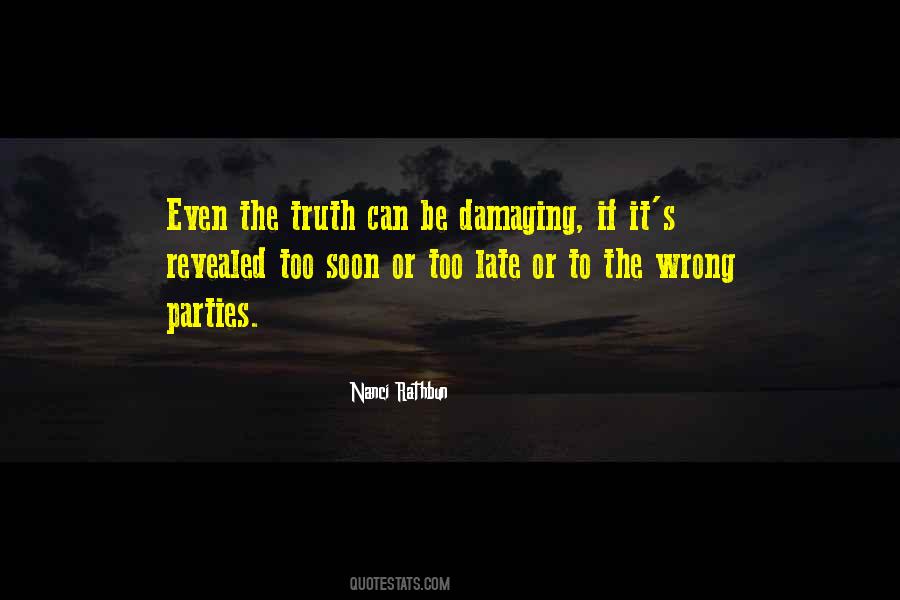 All Will Be Revealed Quotes #19303