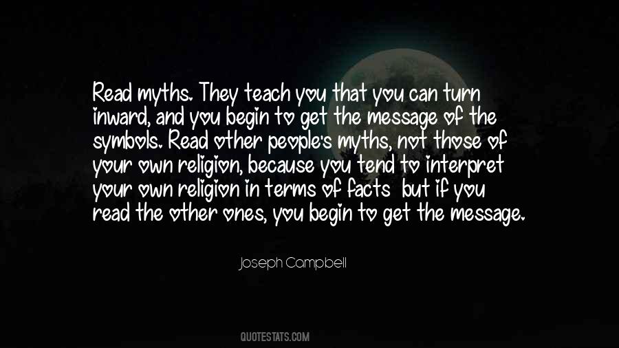 Quotes About Myths And Religion #695427