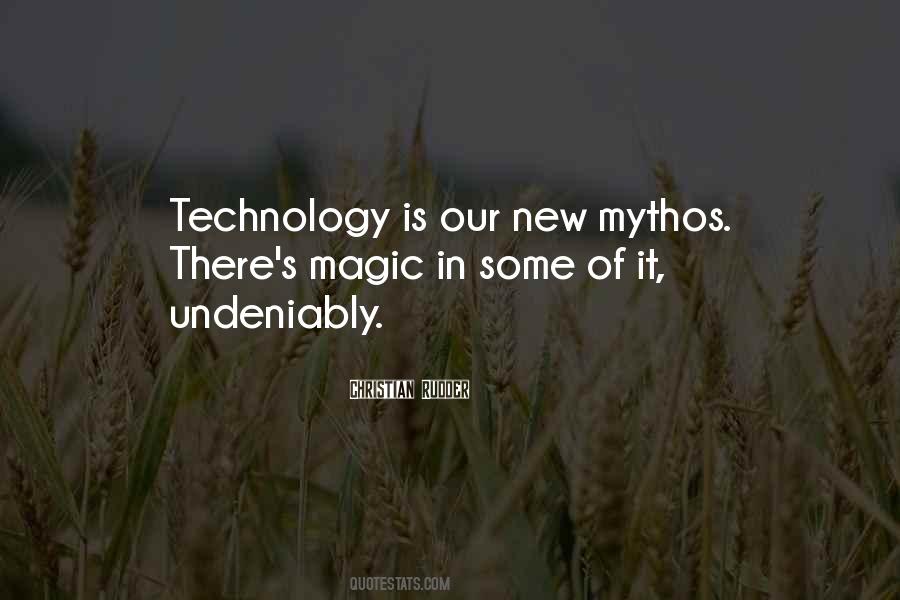 Quotes About Mythos #1686621