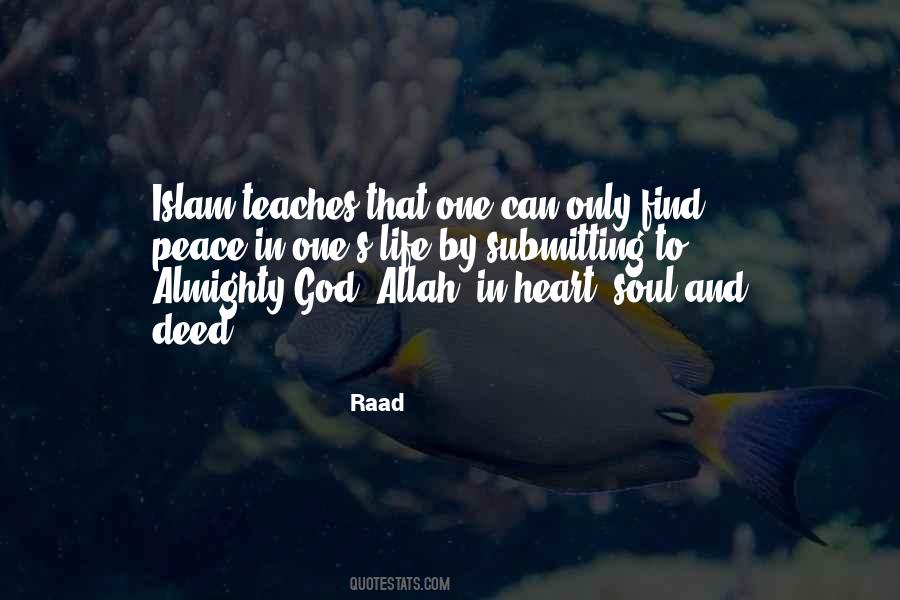 Allah In My Heart Quotes #1251903