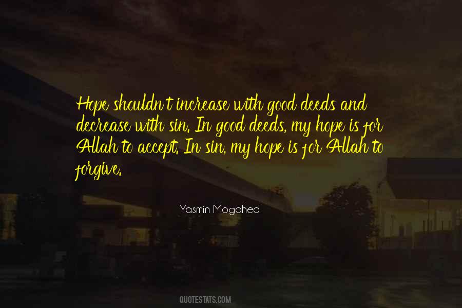 Allah Is My Only Hope Quotes #1063804