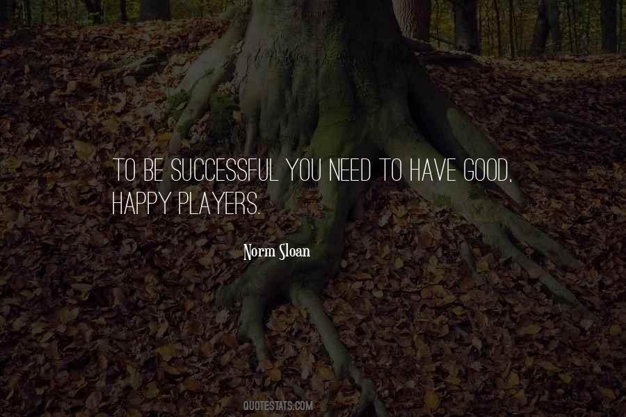 How To Be Happy And Successful Quotes #1867101