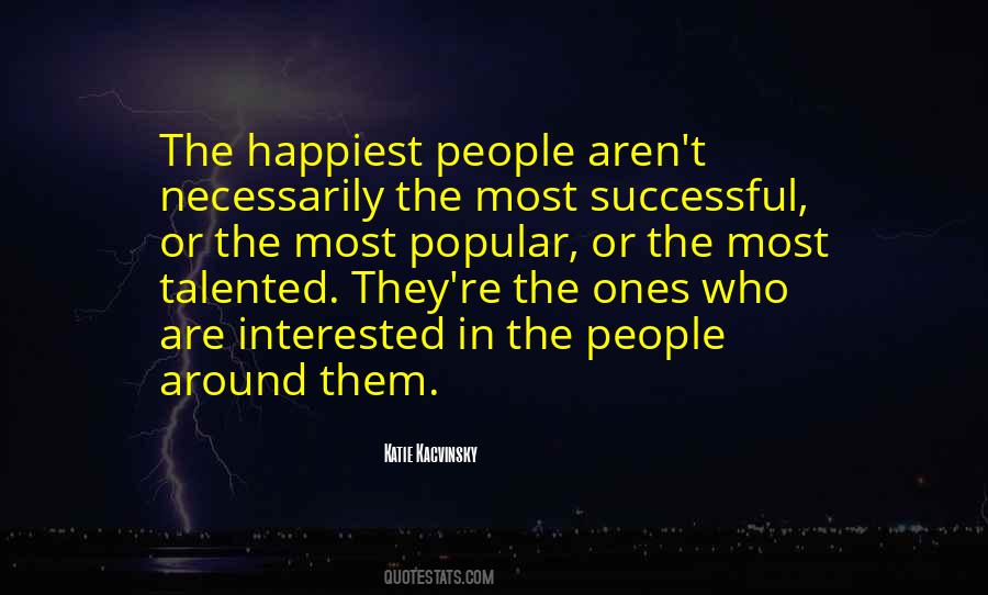 How To Be Happy And Successful Quotes #254612