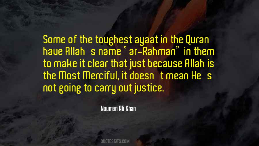 Allah Is The Most Merciful Quotes #760347