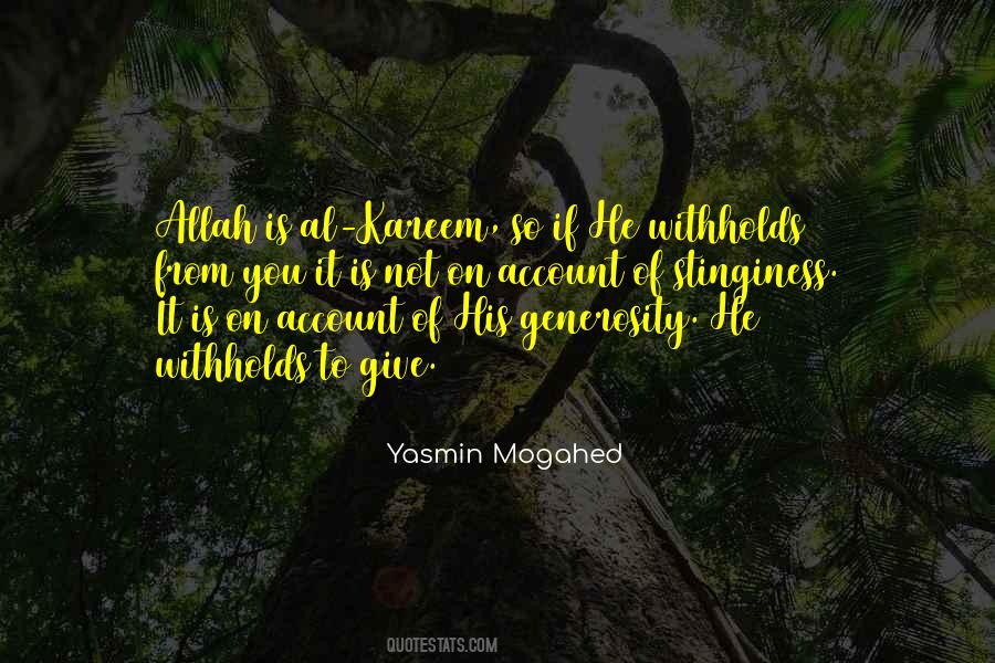 Allah Kareem Quotes #1067739