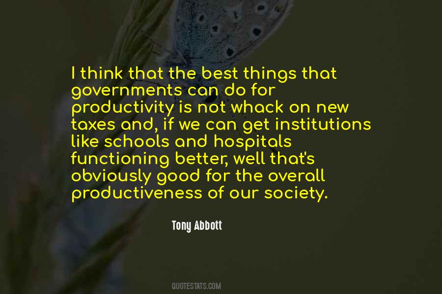 Good Of Society Quotes #201525