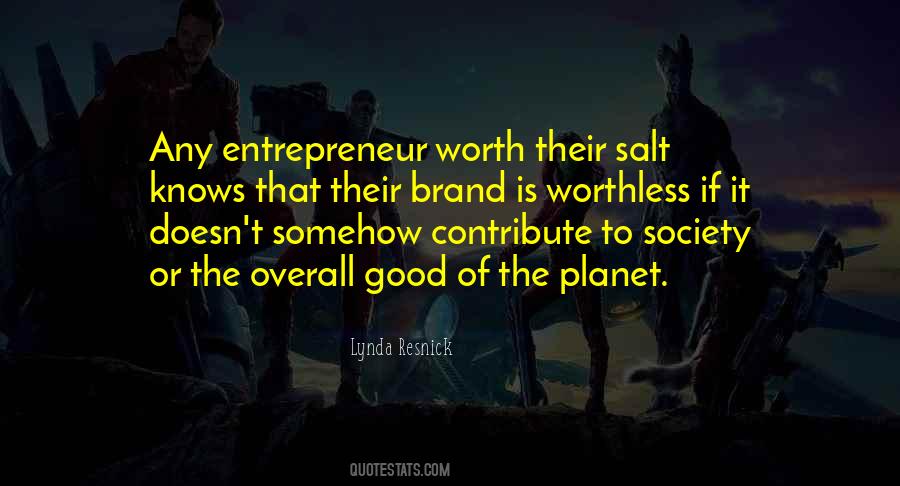 Good Of Society Quotes #95005