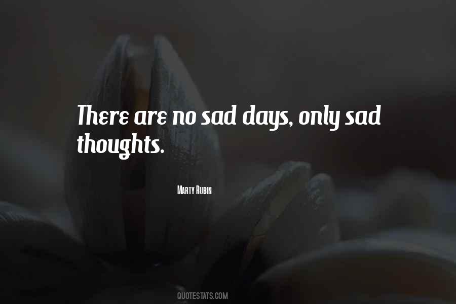 Sad Thoughts Quotes #157672