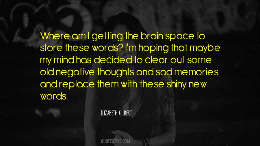 Sad Thoughts Quotes #1835163