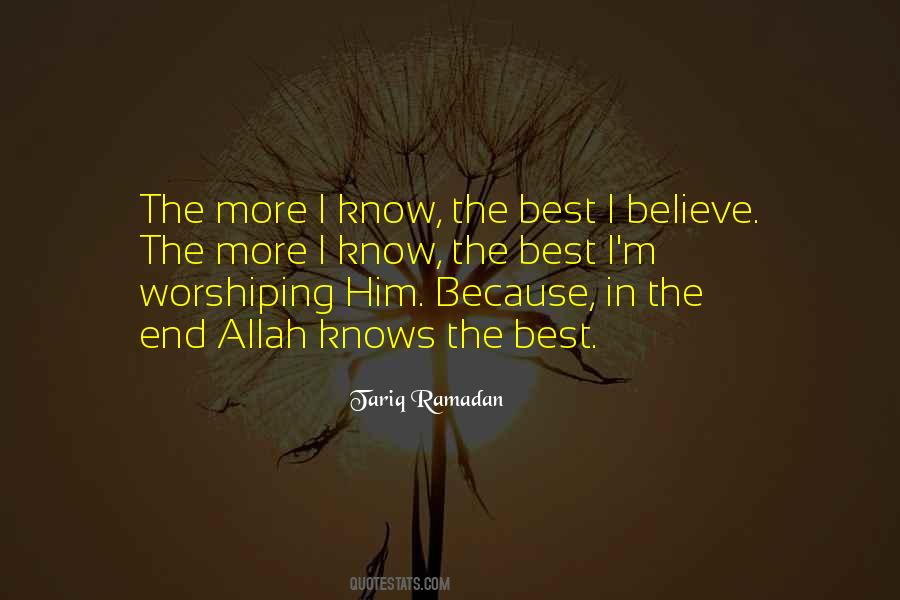 Allah Knows Quotes #1005477