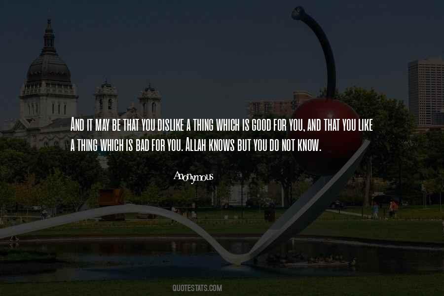 Allah Knows Quotes #1454270