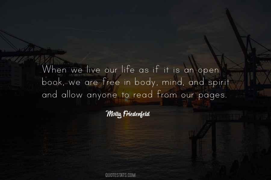 Live With An Open Mind Quotes #1042723