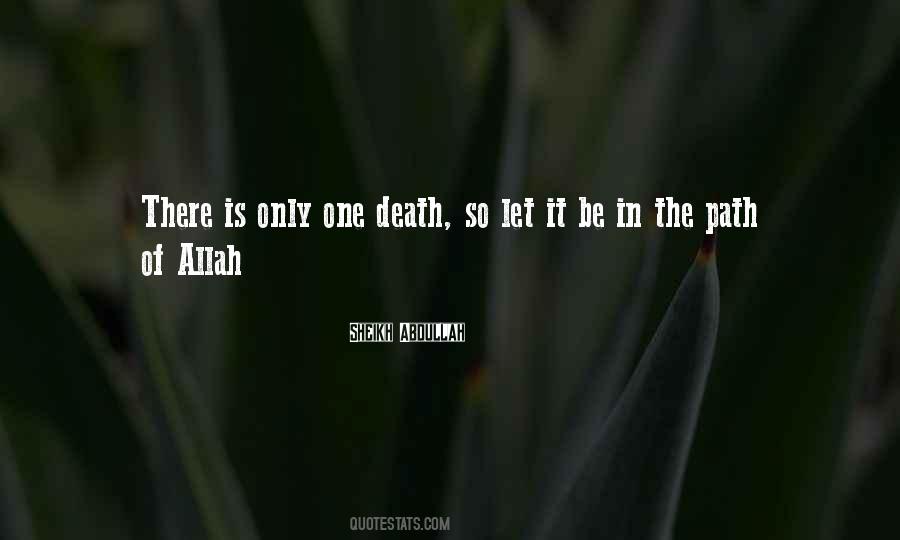 Allah The Only One Quotes #590965