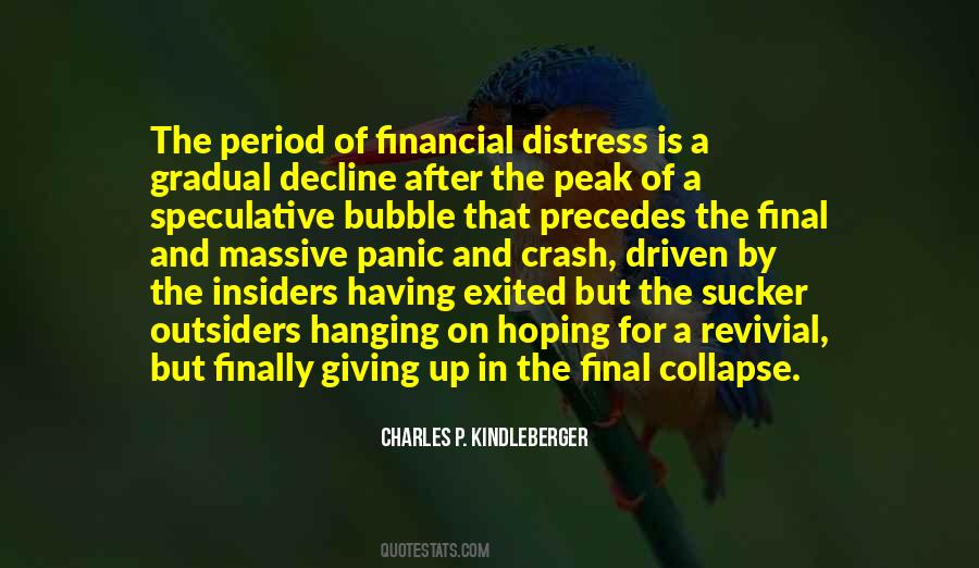 Financial Distress Quotes #1038522