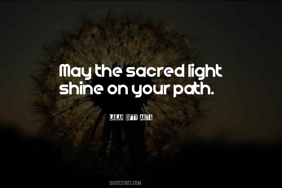 Sacred Path Quotes #1837800