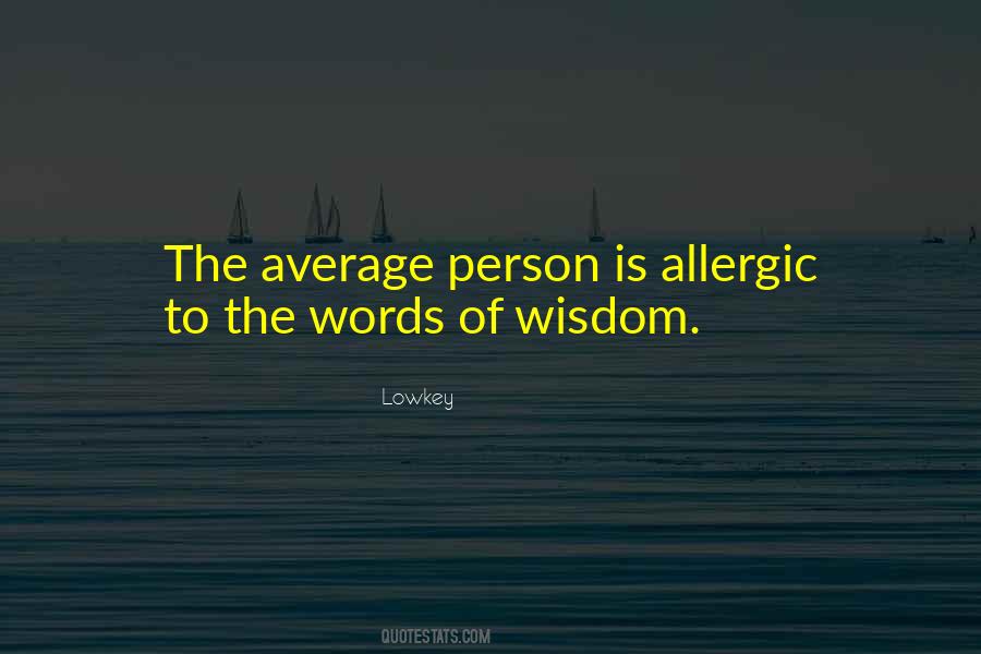 Allergic Quotes #230261