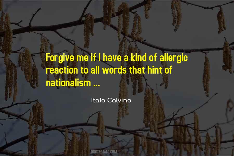 Allergic Quotes #485243