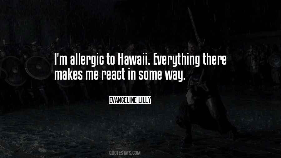 Allergic Quotes #501974