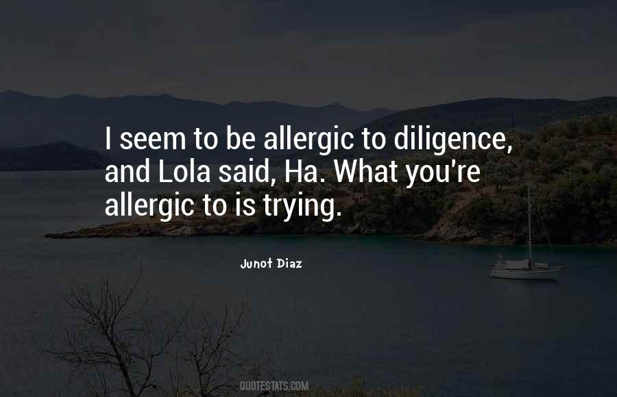 Allergic Quotes #580608
