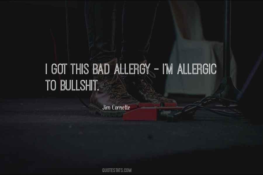 Allergic Quotes #638886