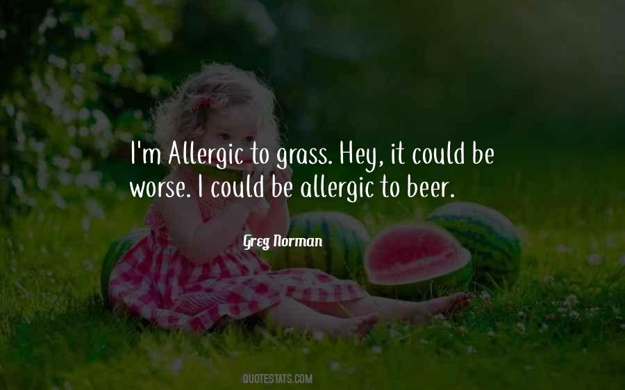 Allergic Quotes #794472