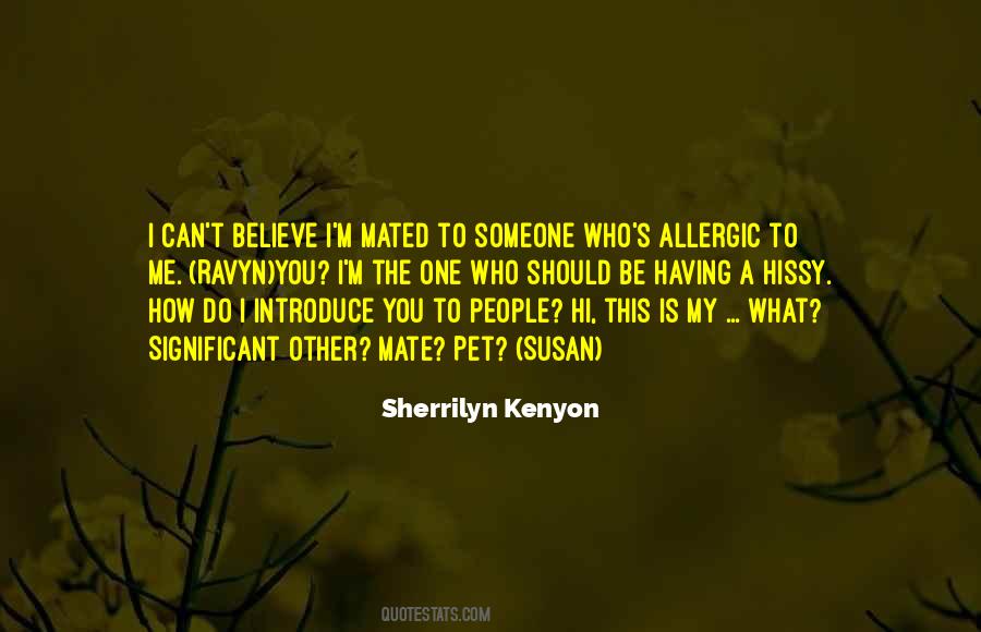 Allergic Quotes #915781