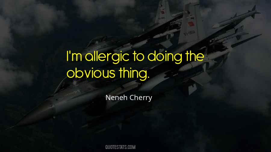 Allergic Quotes #986319