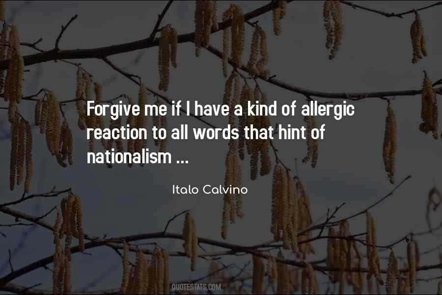 Allergic Reaction Quotes #485243