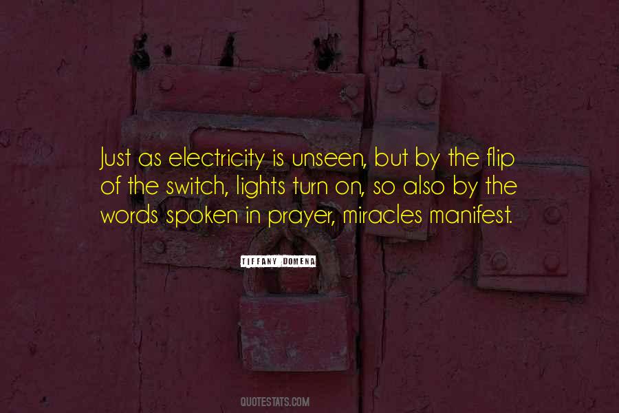 Turn The Lights Quotes #550522