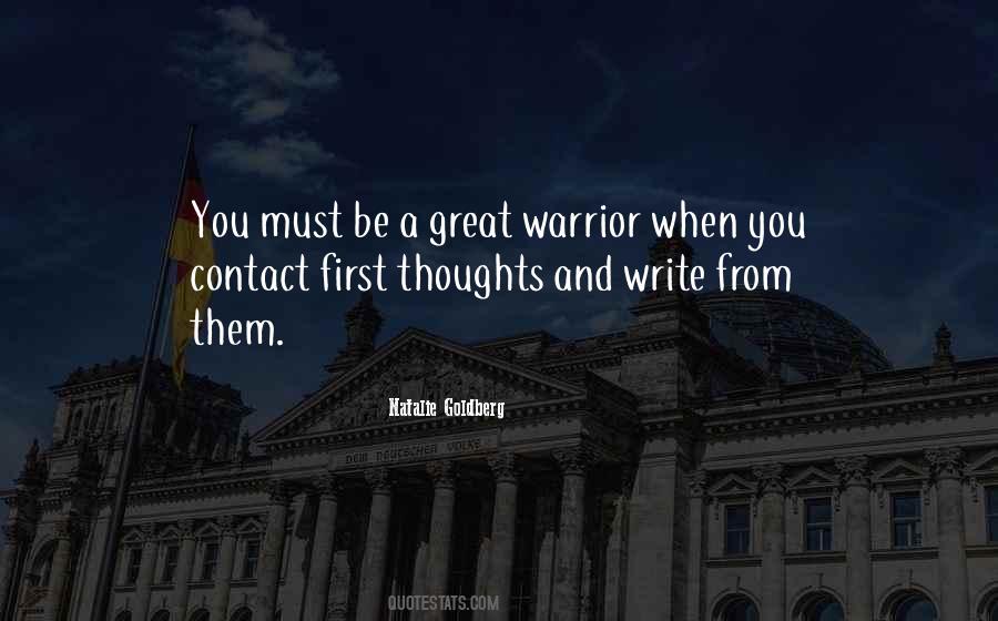 Great Warrior Quotes #133659