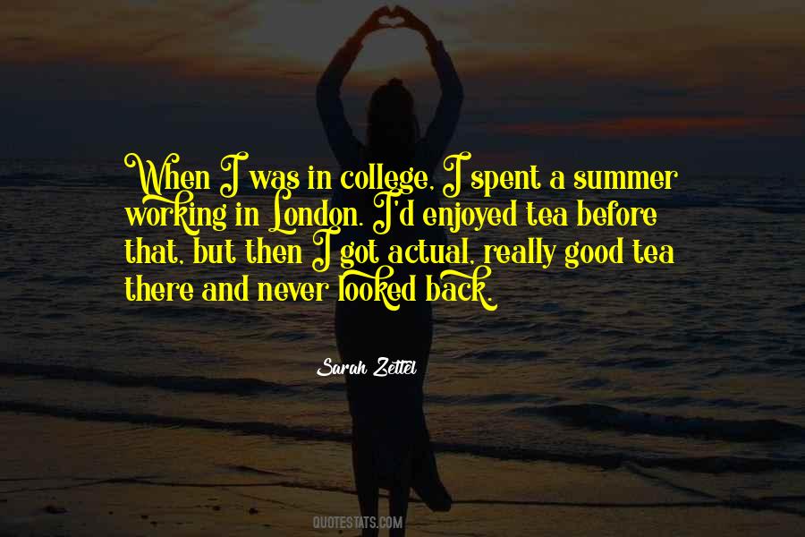 Summer Before College Quotes #256987