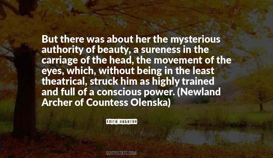 Quotes About Mysterious Beauty #1560147