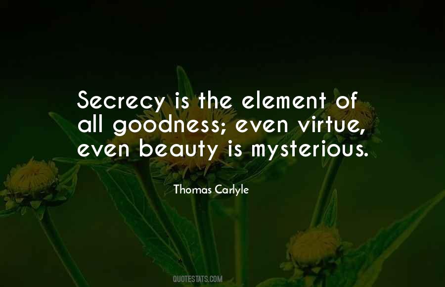 Quotes About Mysterious Beauty #531887