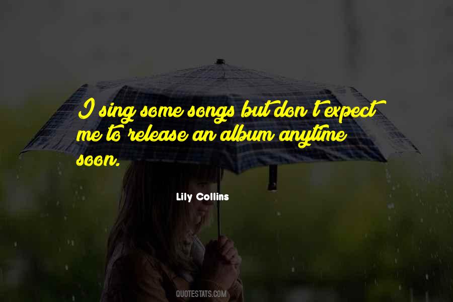 Album Release Quotes #691220