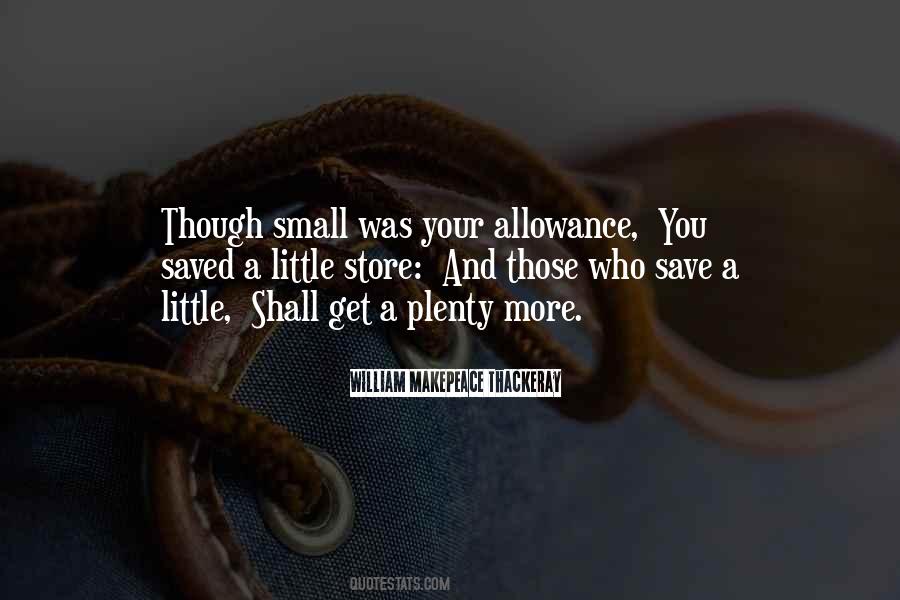 Allowance Quotes #521222