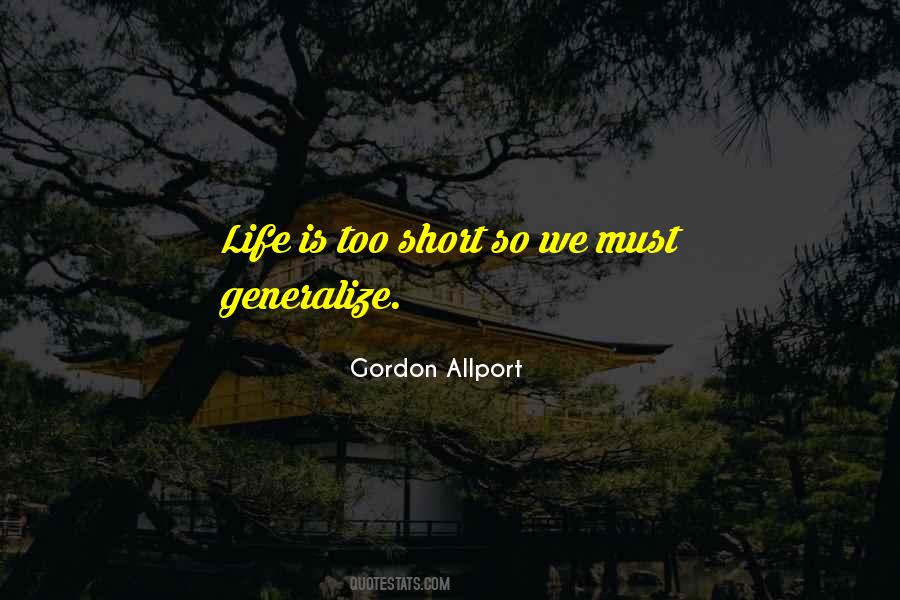 Allport Quotes #813572