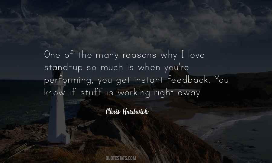 Reason Why I Love Quotes #1141305