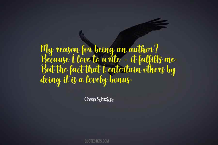 Reason Why I Love Quotes #1797298
