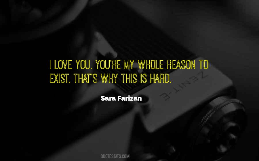 Reason Why I Love Quotes #723294