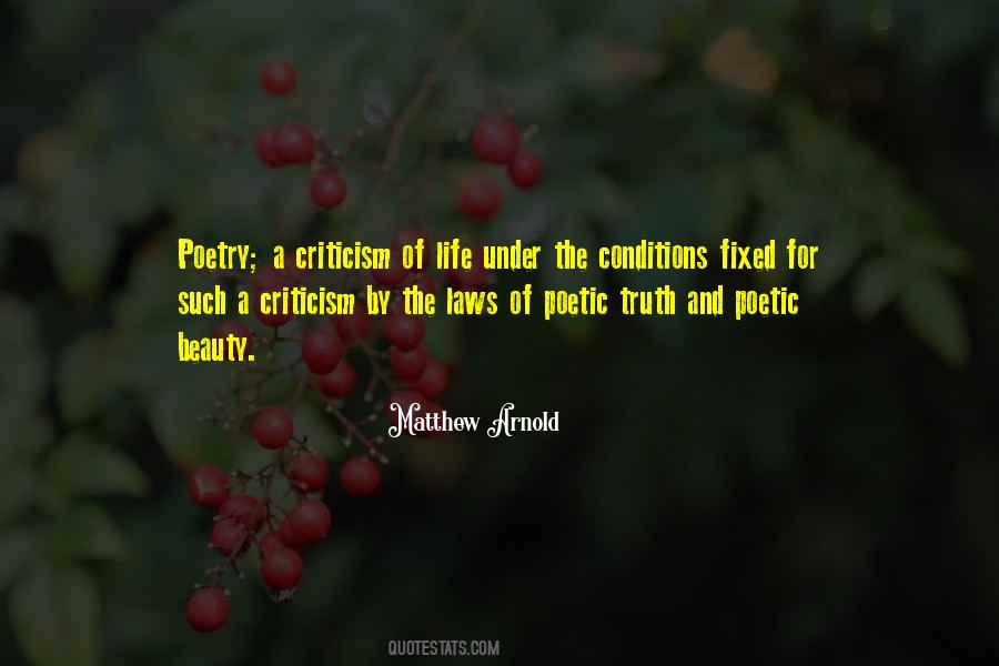 Poetry And Truth Quotes #1196635